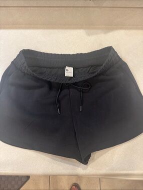 all in motion Black Women's Athletic Shorts with Drawstring